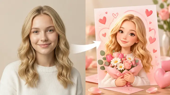 AI greeting card generator